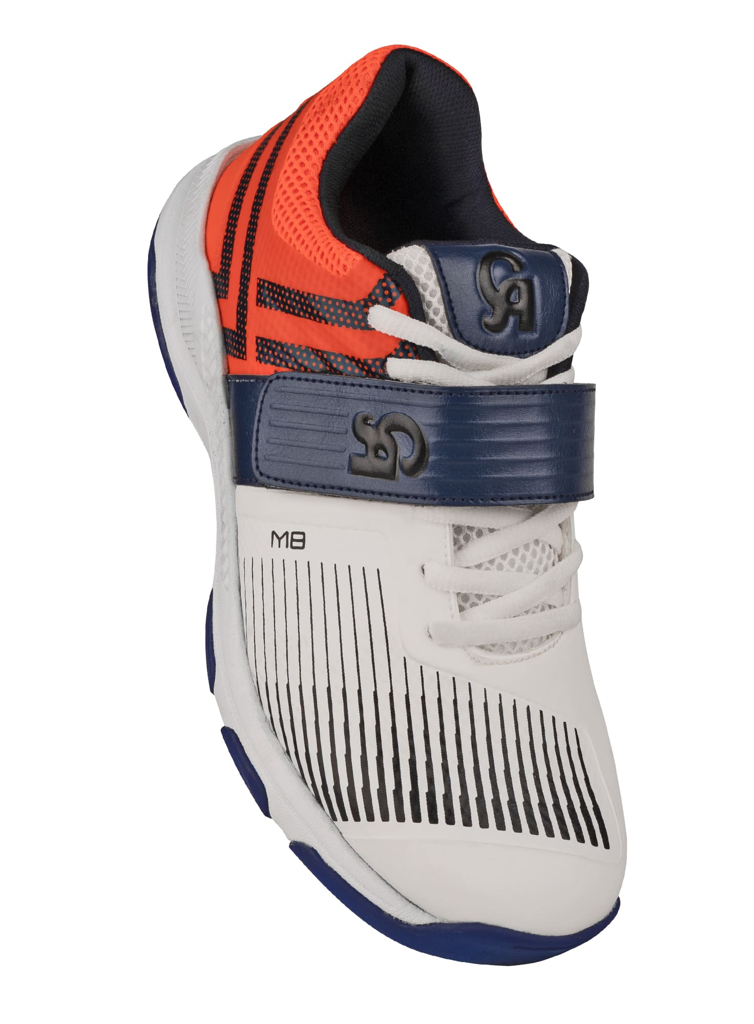 aHR0cHM6Ly90aGVj-01KRZPJM11814XZ5N6ENM45QVX.jpg M-8 Spikes (White/Orange) - Image 1