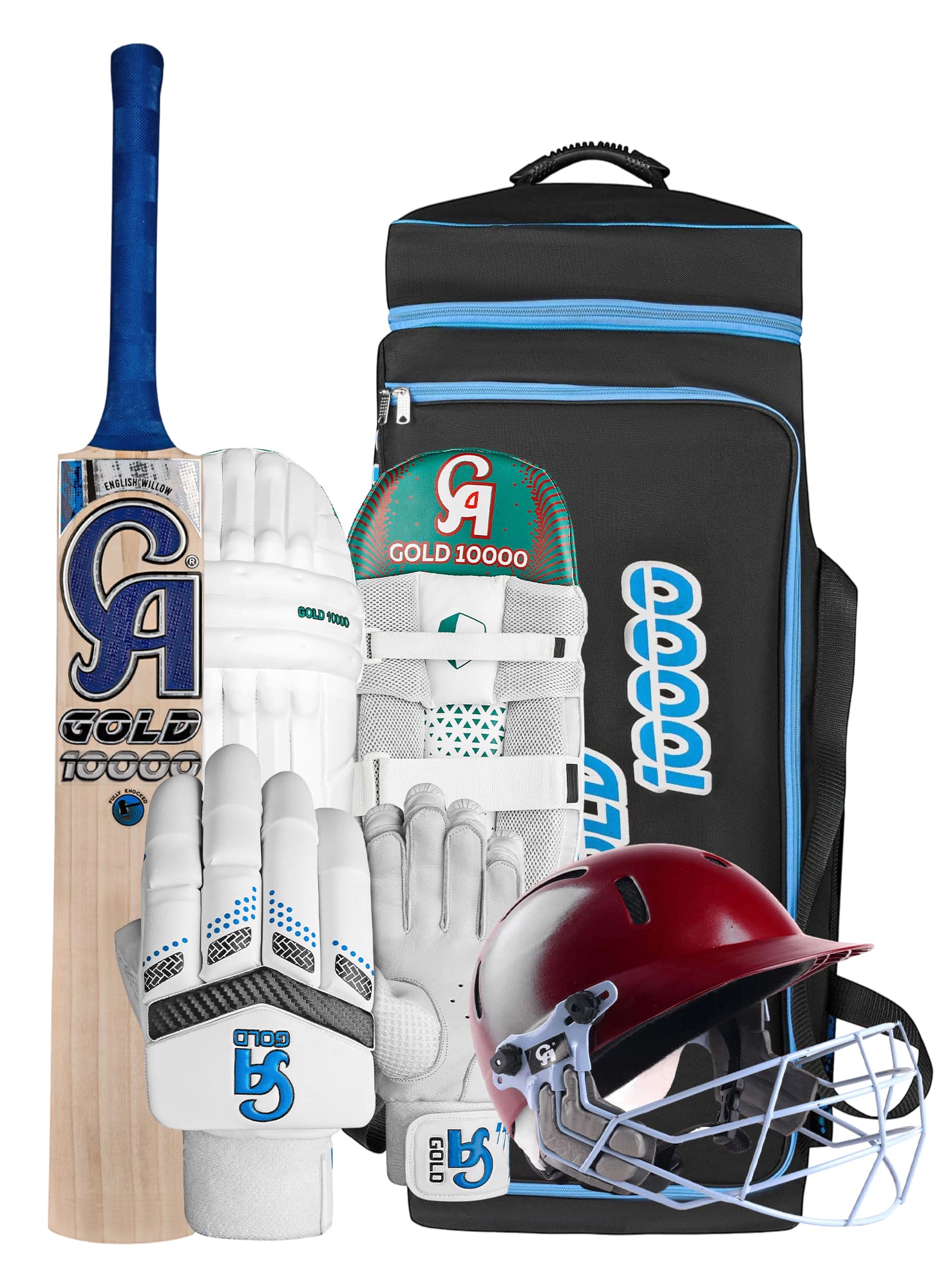 aHR0cHM6Ly9jYWlu-01KRZP792GSSXQS2XDCZZGNPGF.jpg CA Gold 10000 Complete Cricket Kit - Image 1